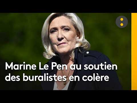 Miniature de la vidéo : Taxe sur le tabac : La promesse de Marine Le Pen aux buralistes en colère