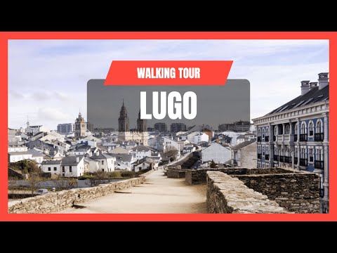 Walking tour Lugo ❤️ North of Spain | Spain Travel Vlog [4K]