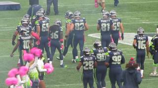 Seahawks vs Falcons 24 26 Victory Oct 16, 2016 [INTRODUCING YOUR SEATTLE SEAHAWKS!]