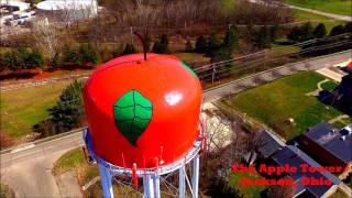 Información Jackson Apple Tower. Jackson Ohio. Aerial View. DJI Phantom 3 Noticias