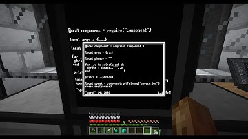 Opencomputers Speech