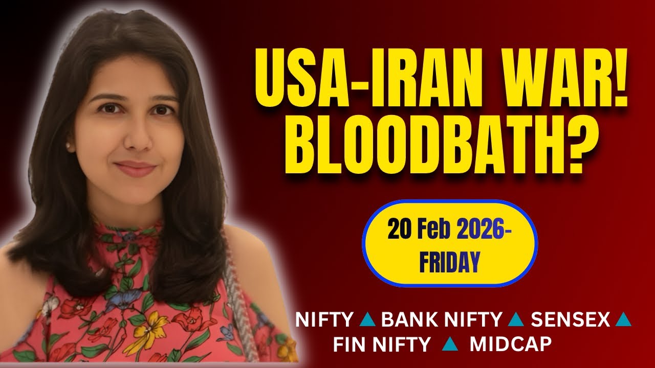 Nifty Tomorrow & Bank Nifty Prediction for 20 Feb 2026 | Sensex tomorrow | Payal Arora