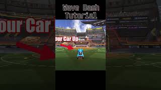 Easy Wave Dash Tutorial for RL #youtubeshorts #youtubeshort #rocketleague #rocketleaguetips