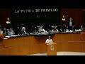 Intervención de la diputada Dolores Padierna Luna (MORENA) en la sesión de la Comisión Permanente.