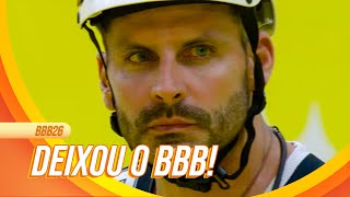 Henri Castelli não continuará no BBB 26 por orientação médica | BBB 26
