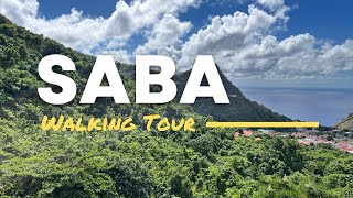 Smallest Island in the Caribbean: Saba Walking Tour After a Tropical Rain