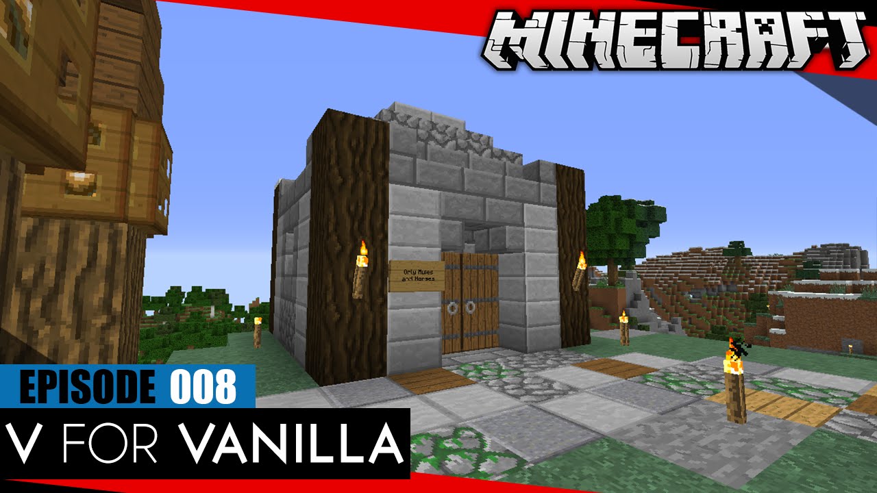 Only Mules and Horses :: V for Vanilla | SMP Minecraft (no health regen) | E008 minecraft survival download
