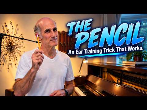 The Secret Jazz Ear Training Trick (Using Pencils!)