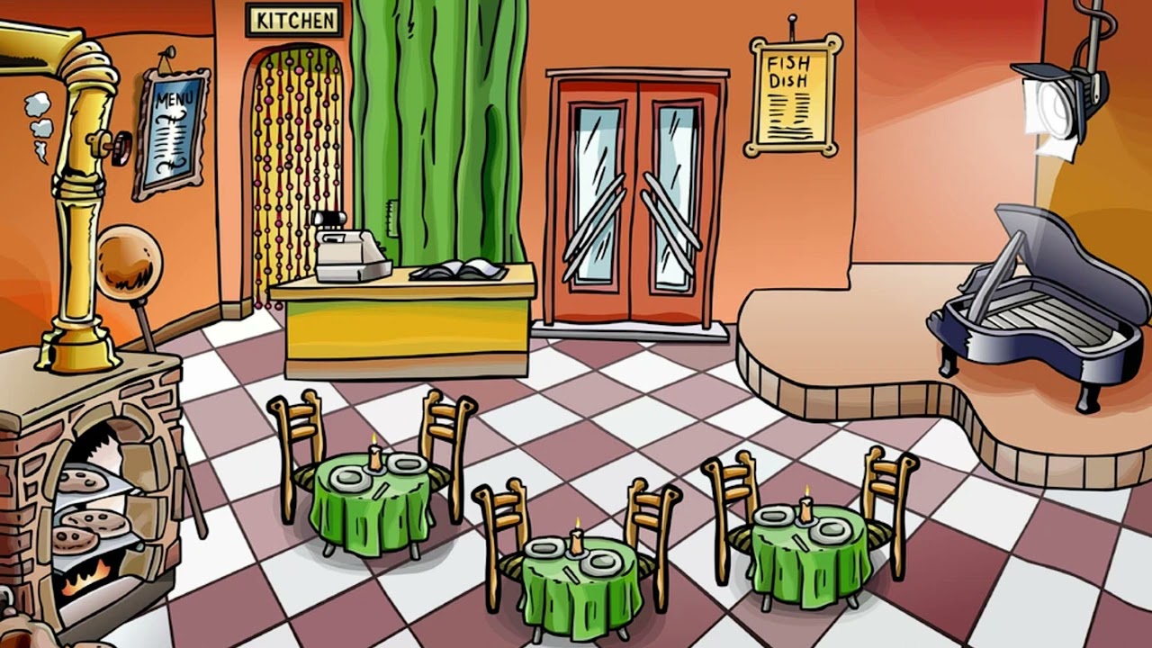 Club Penguin - Pizza Parlor Music (High Quality 2 HOURS)