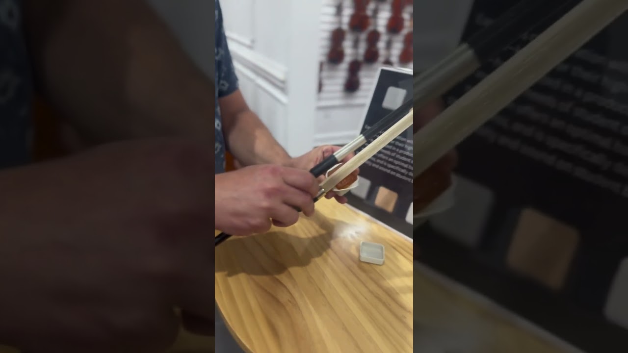 🎻✨ ASMR for Bass Lovers!  Eastman Student Bass Rosin