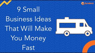 We discuss 9 small business ideas that can help make you money this
year. many of them require skills already have under your belt and
easily tu...