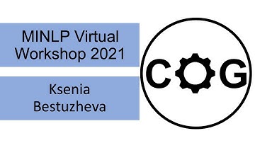 Ksenia Bestuzheva: Reformulation-Linearisation Technique for Implicit Bilinear Relations