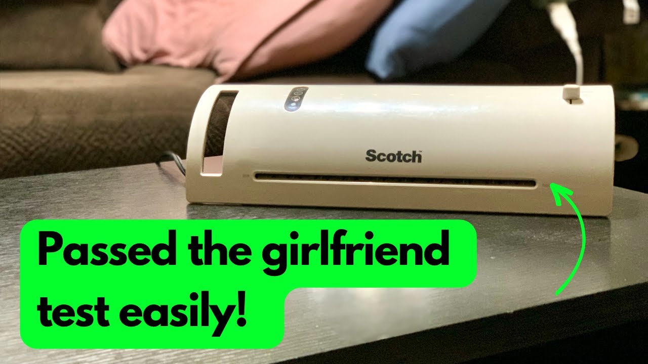 Scotch Thermal Laminator Review - YouTube