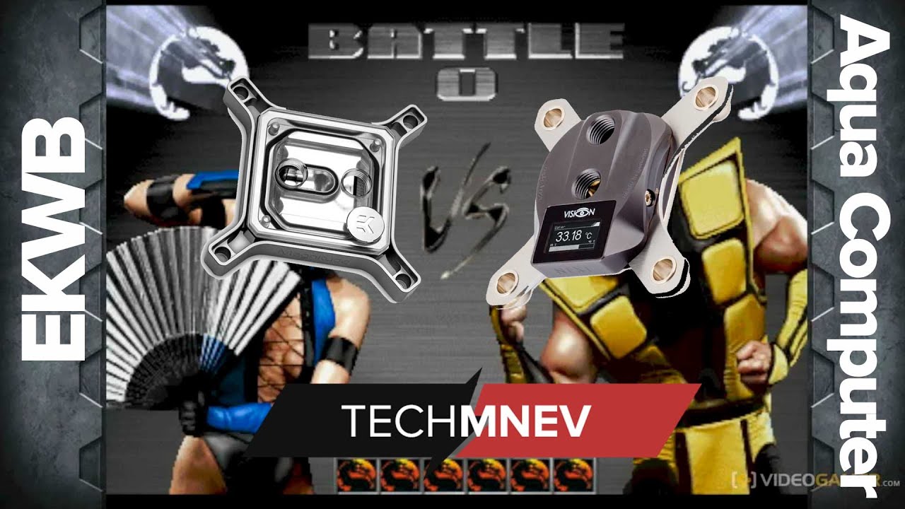 Реванш EK Quantum Magnitude vs Aqua Computer NEXT VARIO & VISION  точим и полируем i9 7980XE