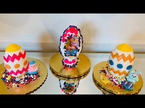 How to make Easter Eggs 3 Fun Chocolate Eggs
