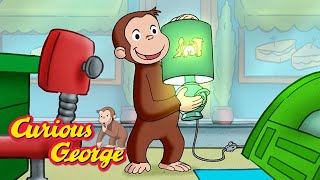 Curious George 🐵 George's Fun Lamp 🐵 Kids Cartoon 🐵 Kids Movies 🐵 Videos for Kids