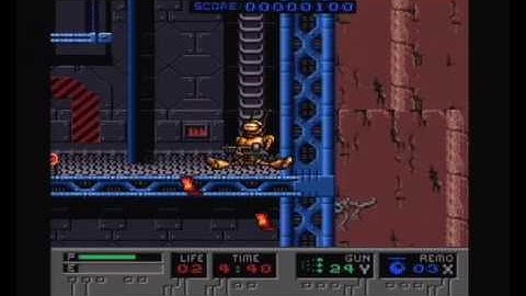 B.O.B. Intro Super Nintendo Pal Version