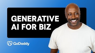 What is Generative AI? | Lesson 1 in this GoDaddy Course!