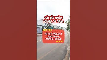 Mặt tiền Nguyễn Chí Thanh_Phường 2 - Bảo Lộc, 140m2 full thổ, giá 5.6tỷ còn 3.85tỷ, 0908078335