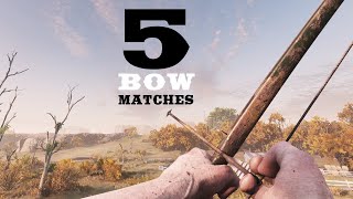 5 Awesome SOLO Bow Matches in Hunt: Showdown (Full-Matches)