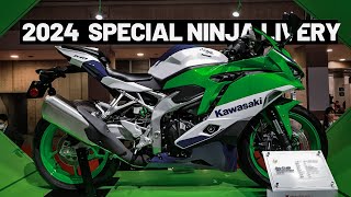 2024 KAWASAKI  NINJA ZX4R - ZX6R - ZX10R 40th ANNIVERSARY EDITION