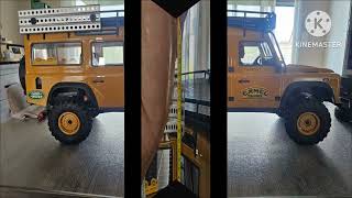 Fms fcx10 defender d110 camel trophy upgrade tutoriel modification 1/10 2026.
