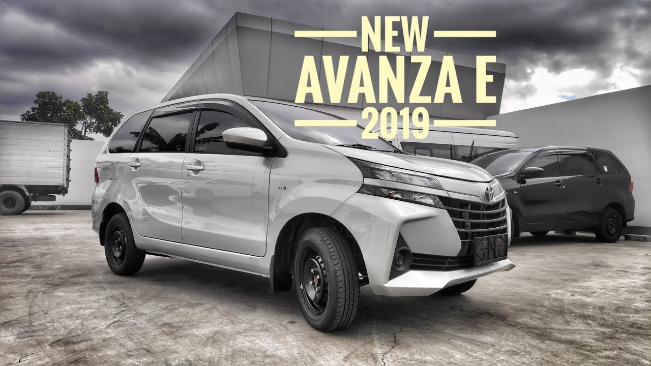 New Toyota Avanza 13 E 2019 Walk Around Exterior Interior Youtube