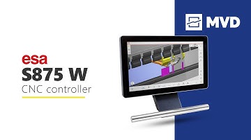 ESA S875 W Cnc Controller #cnccontroller