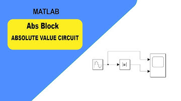 Abs Block in Matlab I Absolute value Circuit I Simulink I SPWM
