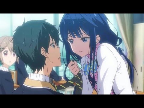 Por que o beijo indireto é um tropo de anime tão popular - Olá Nerd - Animes