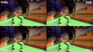 Lagarith Codec Color Space Comparison