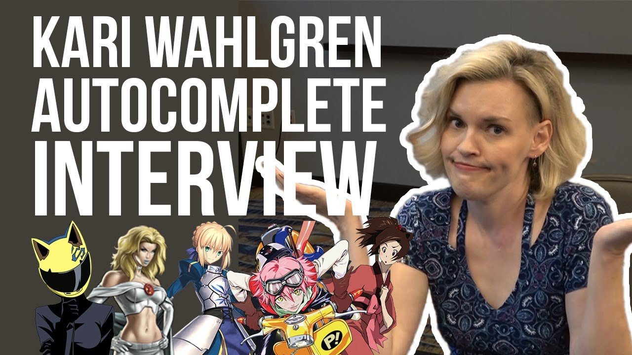 Kari Wahlgren Autocomplete Interview - Otakon 2019