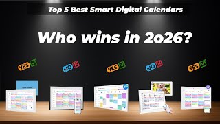 ✅Top 5 Best Smart Digital Calendars  [Watch This Before You Make a Choice!]