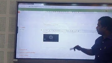 Video #3:Faculty Development Programme- E-Content design and Hosting using MOODLE LMS .