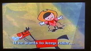 Disney Sing Along Songs Heigh-Ho 1987 A Cowboy Needs A Horse