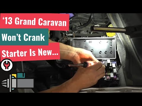 '13 Grand Caravan - Won't Crank - Other Shop Replaced The Starter