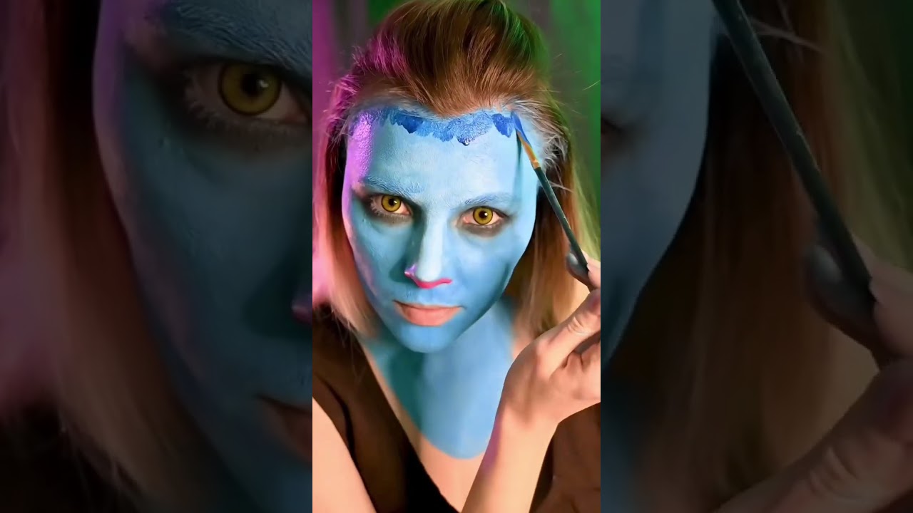 Avatar: Makeup Tutorial for Fancy Dress - Charlotte in England