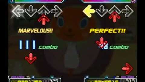 Dance Dance Revolution Strike (PS2) Love is Orange