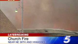 Fire Consumes Part Of Metro Church