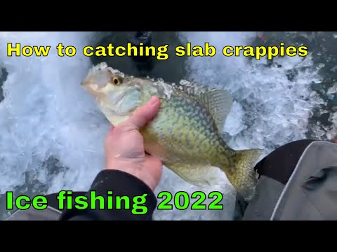 Ice fishing 2022-2023 - Early ice slab crappies 