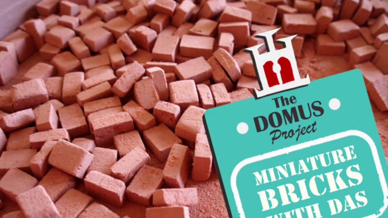 making miniature bricks