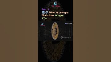 💻🎯 When AI Corrupts Blockchain #Crypto #Tech #ai #technology #video #youtube PART 3