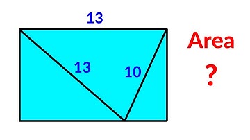 Find the area of the Rectangle | A Very Nice Geometry Problem From Japan