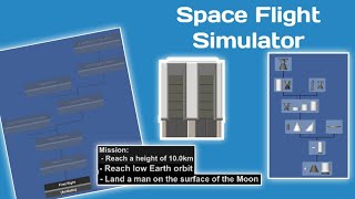 test Career mode in space flight simulator