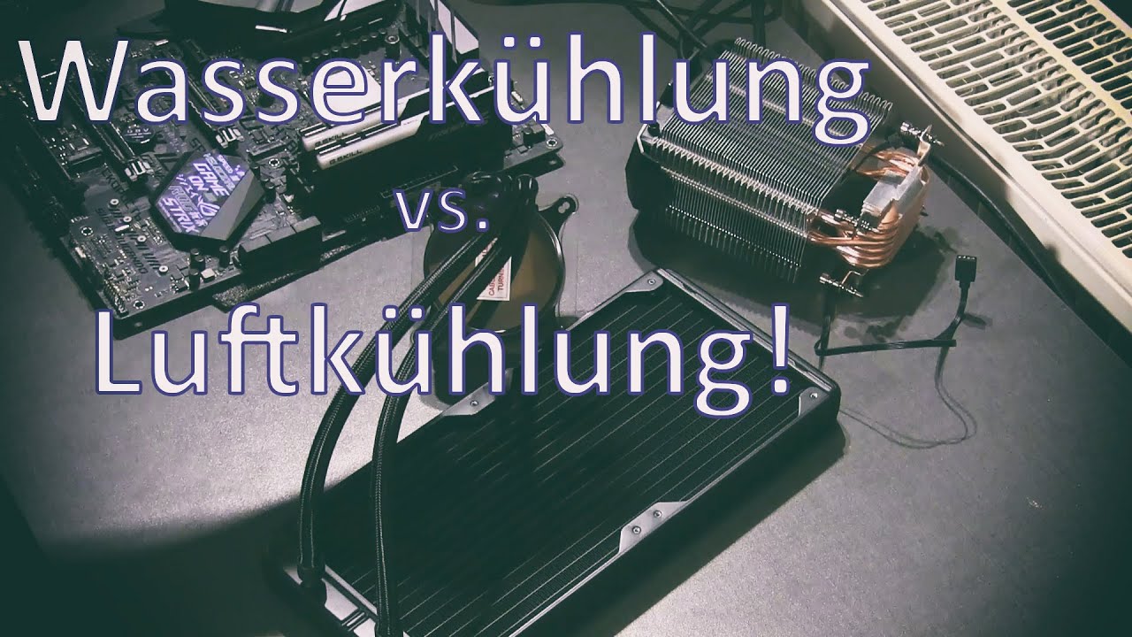 Lohnt Sich Eine Aio Wasserkühlung LUFT vs. WASSER - Alles über CPU-Kühlung! (+ AiO Wasserkühlung Einbau