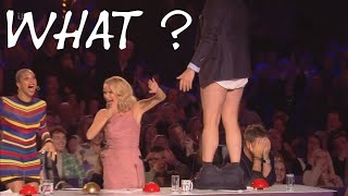 DAVID TAKES OFF HIS PANTS ON THIS AUDITION!!
