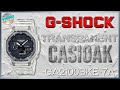 Ghost In The Shell! | G-Shock Transparent Casioak 200m Quartz GA2100SKE-7A  Unbox & Review