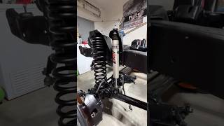New Skyjacker 4” lift about wrapped up! Dual rate coils, new ADX 2.0 shocks and adjustable track bar