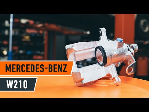 Kaip pakeisti galinį stabdžių suportą MERCEDES-BENZ E W210 PAMOKA | AUTODOC
