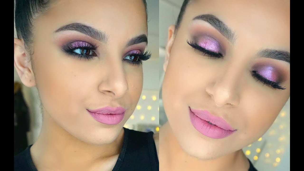 Dusty Pink Makeup Tutorial Makeup By Leyla YouTube